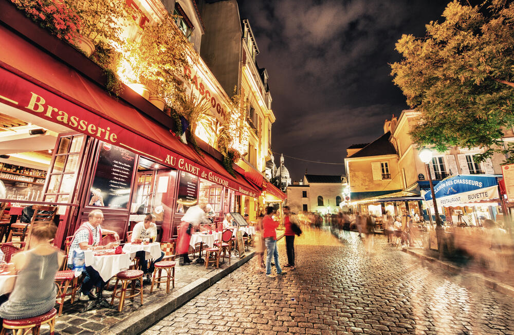 Paris Montmartre Streets