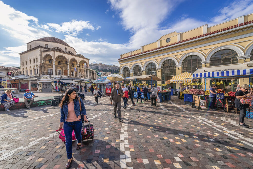 Athens Monastiraki Flea Market
