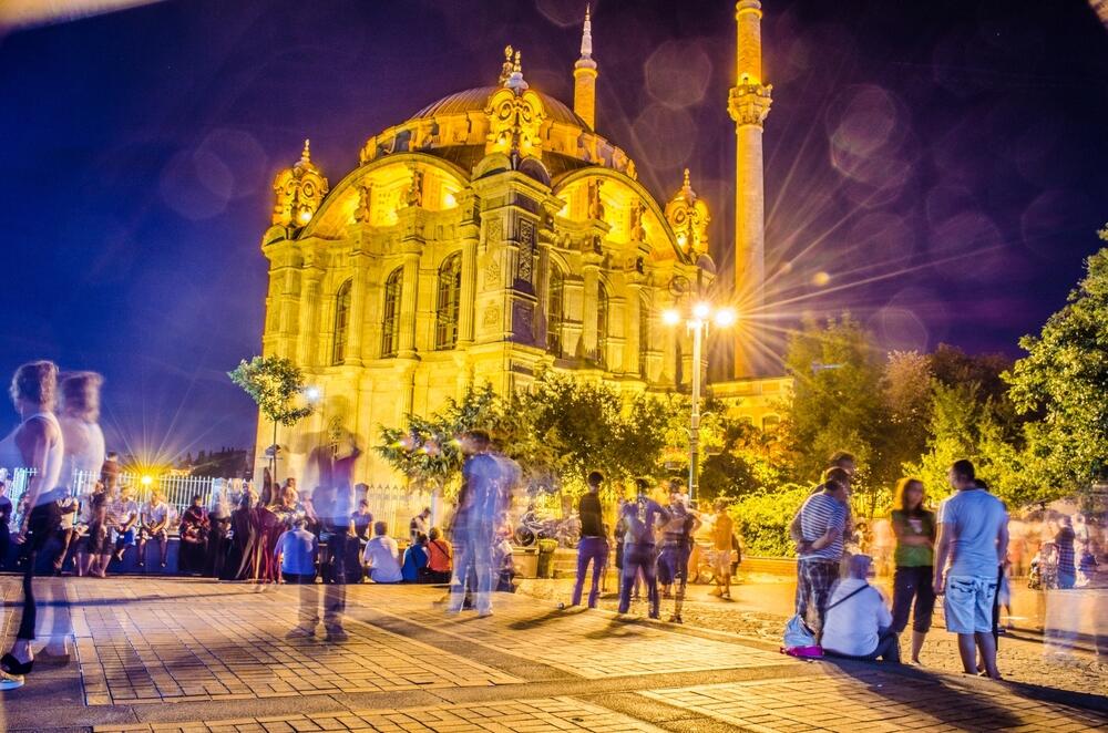Istanbul Ortakoy At Night