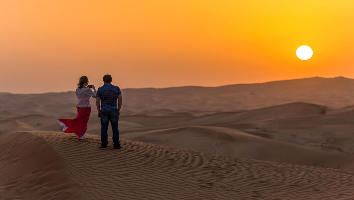 Red Dunes Evening Desert Safari & BBQ Dinner