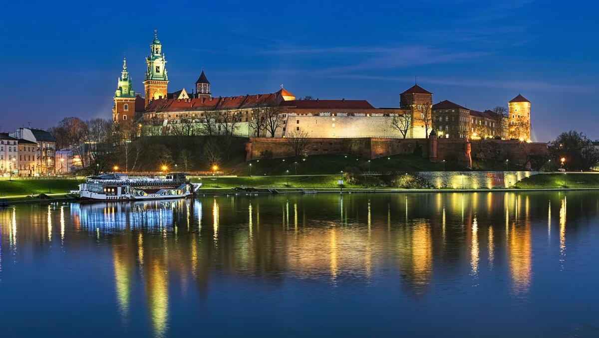 1-Hour Night Lights Vistula River Cruise
