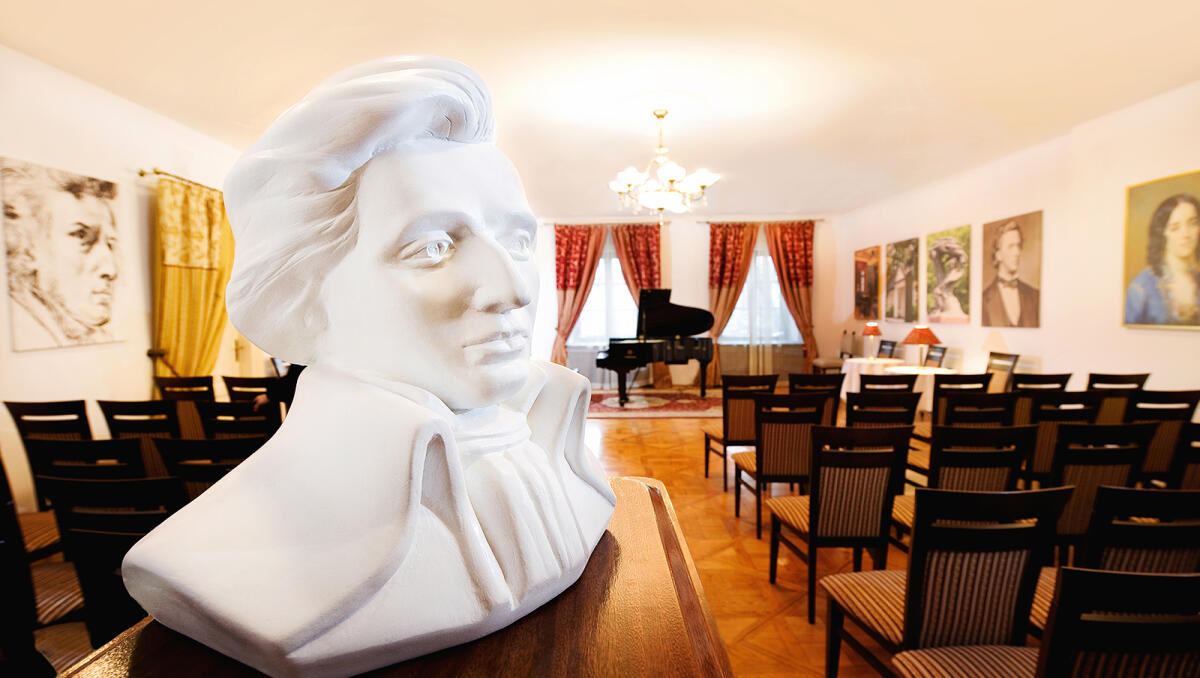 Chopin Piano Concert with Wine at Krakow’s Chopin Gallery