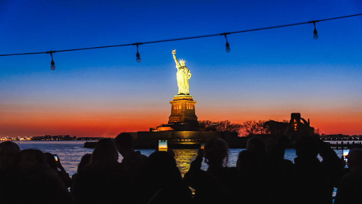Statue of Liberty Sunset Cruise Ticket